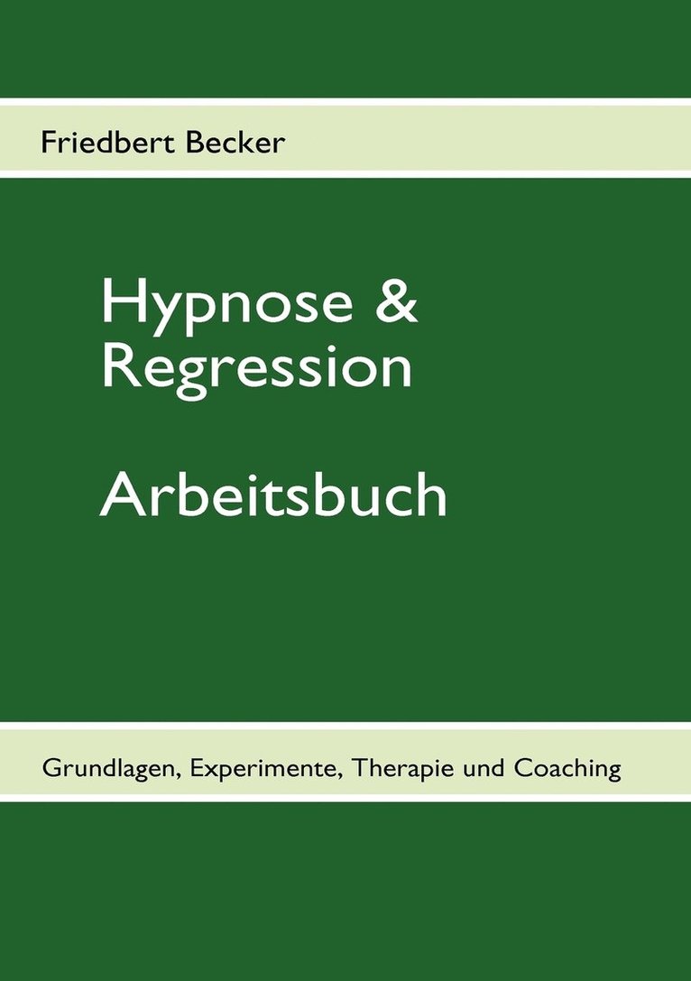 Hypnose & Regression 1