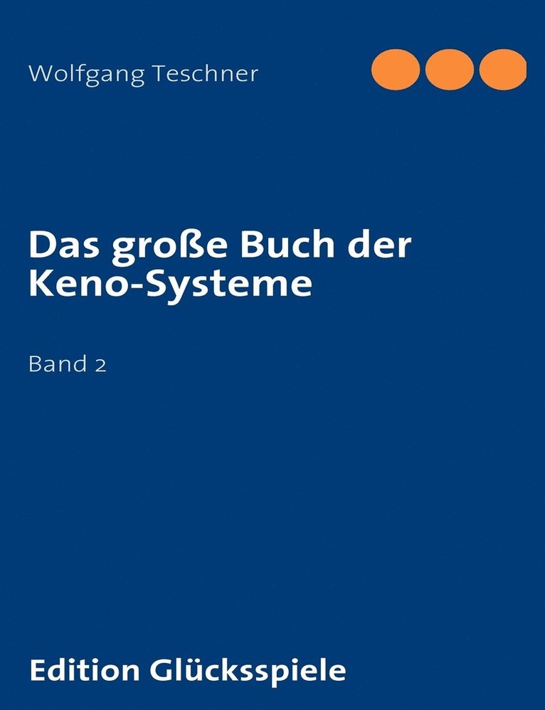 Das groe Buch der Keno-Systeme 1