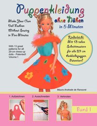 bokomslag Puppenkleidung ohne Nahen, Band 1 - Doll Fashion Without Sewing, Vol. 1