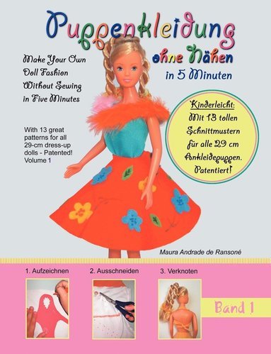 bokomslag Puppenkleidung ohne Nhen, Band 1 - Doll Fashion Without Sewing, Vol. 1