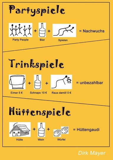 bokomslag Trinkspiele Partyspiele Hüttenspiele