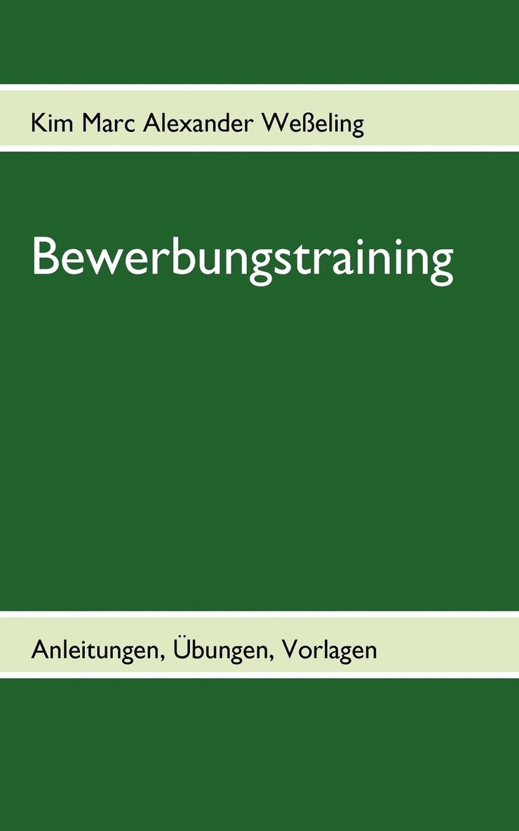 Bewerbungstraining 1