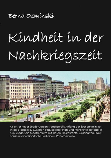 bokomslag Kindheit in der Nachkriegszeit