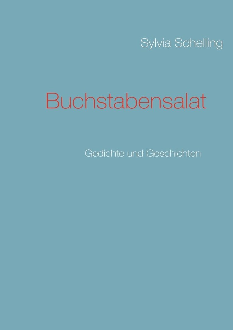 Buchstabensalat 1