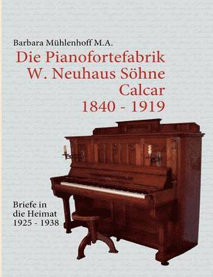 bokomslag Pianofortefabrik W. Neuhaus Söhne Calcar