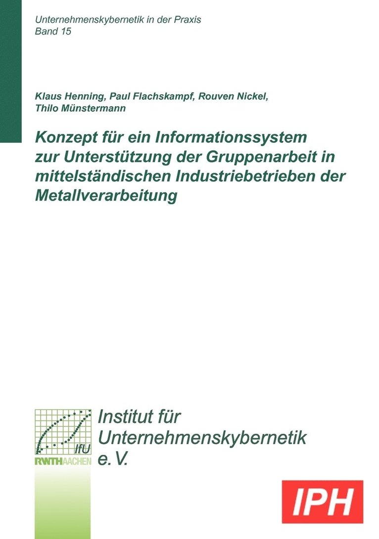 Klaus Henning, Paul Flachskampf, Rouven Nickel, Thilo Münstermann - Arbeitsgruppenassistent, Häftad