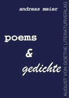 bokomslag poems & gedichte