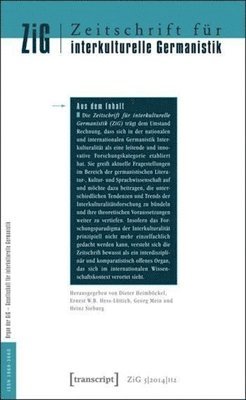 bokomslag Zeitschrift für interkulturelle Germanistik - 2014/2