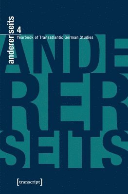 William Collins Donahue, Georg Mein, Rolf Parr - andererseits - Yearbook of Transatlantic German Studies, Häftad