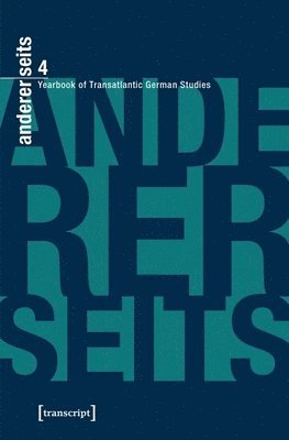 bokomslag andererseits - Yearbook of Transatlantic German Studies