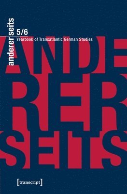 bokomslag andererseits - Yearbook of Transatlantic German - Vol. 5, 2016