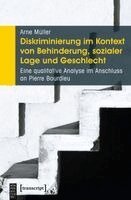 Arne Müller - Diskriminierung im Kontext von Behinderung, sozialer Lage und Geschlecht, Häftad