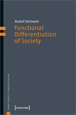 bokomslag Functional Differentiation of Society