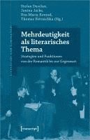 bokomslag Mehrdeutigkeit als literarisches Thema