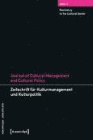 Constance DeVereaux, Steffen Höhne, Martin Tröndle - Journal of Cultural Management and Cultural Policy/Zeitschrift für Kulturmanagement und Kulturpolitik, Häftad