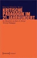 bokomslag Kritische Pädagogik im 21. Jahrhundert