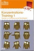 bokomslag LÜK. KKonzentrationstraining 1: Übungen zur Verbesserung der Merkfähigkeit