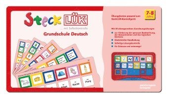 bokomslag SteckLÜK. Grundschule Deutsch: Alter 7 - 8 (rot)