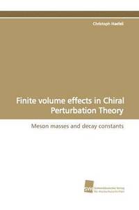 bokomslag Finite Volume Effects in Chiral Perturbation Theory