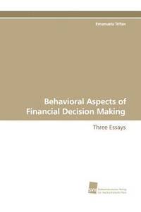 bokomslag Behavioral Aspects of Financial Decision Making