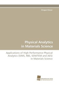 bokomslag Physical Analytics in Materials Science