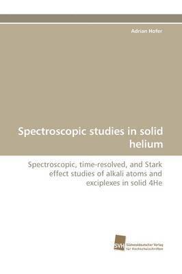 Spectroscopic Studies in Solid Helium 1