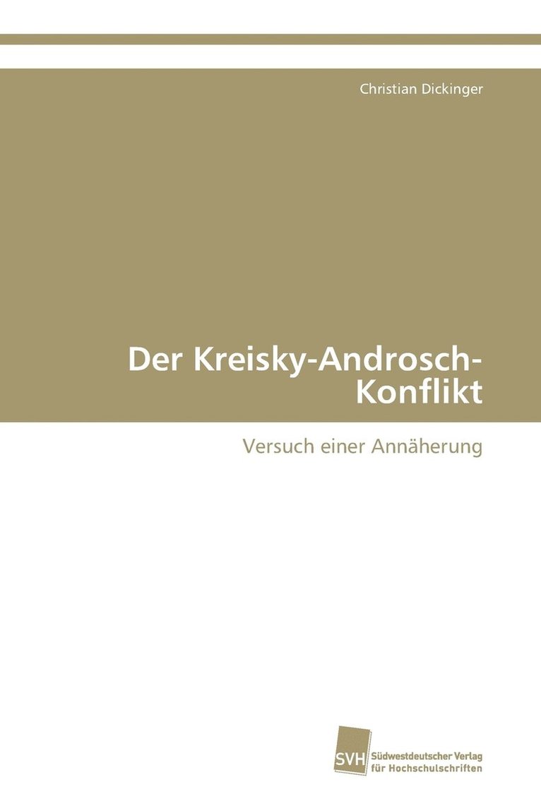 Der Kreisky-Androsch-Konflikt 1
