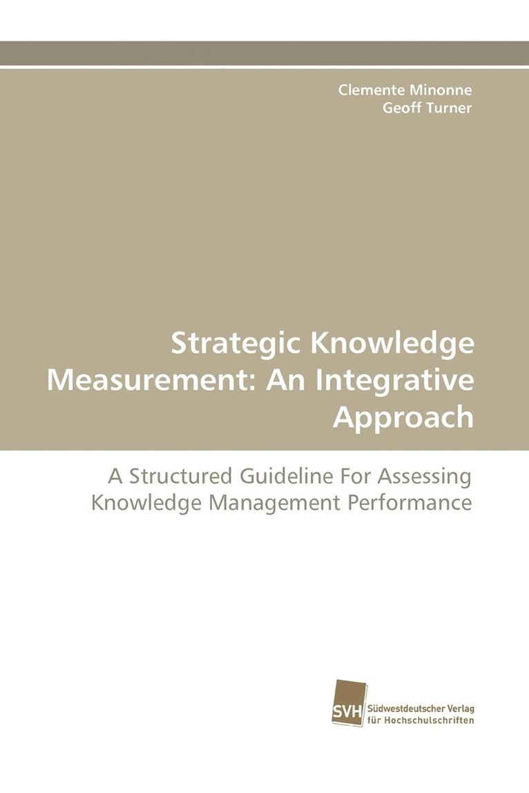 Strategic Knowledge Measurement 1