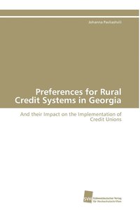 bokomslag Preferences for Rural Credit Systems in Georgia