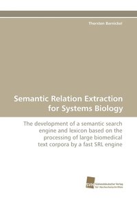 bokomslag Semantic Relation Extraction for Systems Biology