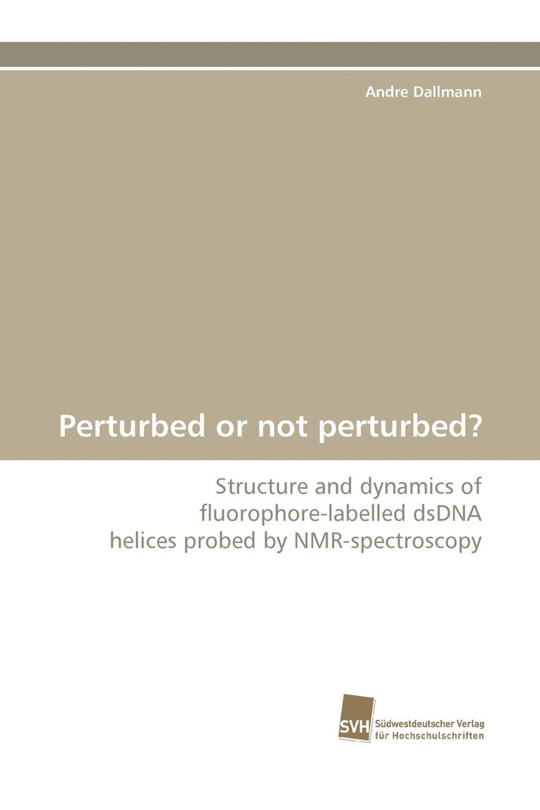 Perturbed or Not Perturbed? 1
