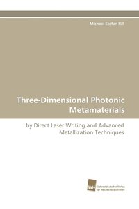 bokomslag Three-Dimensional Photonic Metamaterials