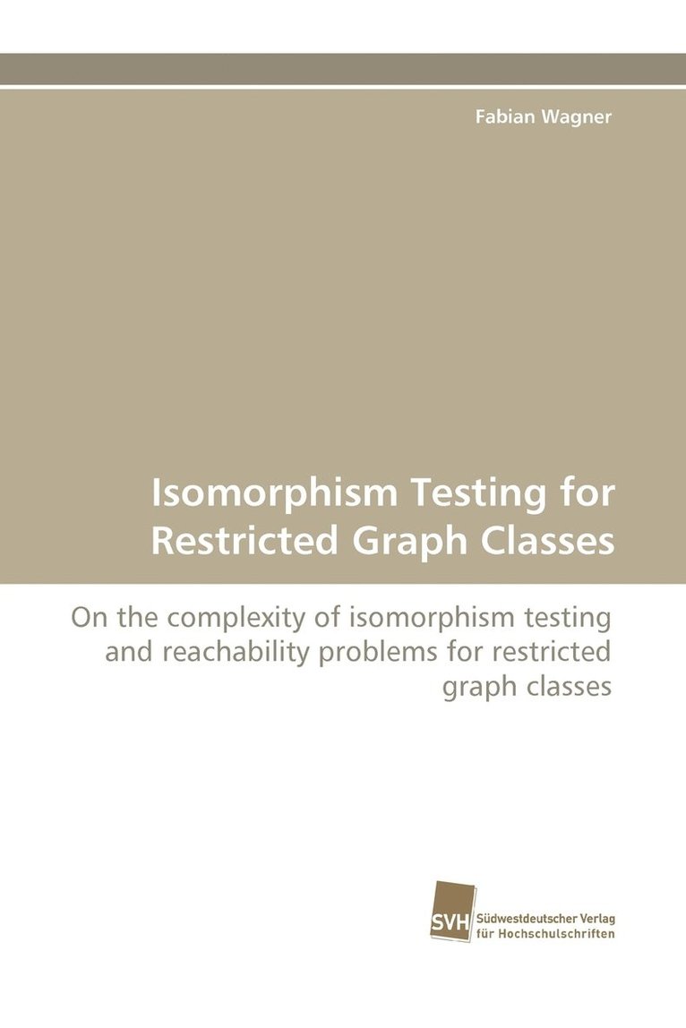 Isomorphism Testing for Restricted Graph Classes 1