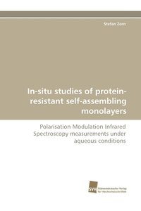bokomslag In-Situ Studies of Protein-Resistant Self-Assembling Monolayers