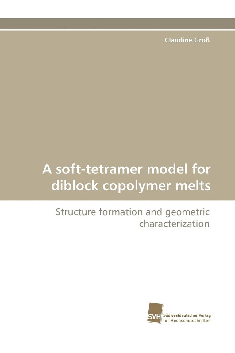 A Soft-Tetramer Model for Diblock Copolymer Melts 1