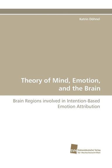 bokomslag Theory of Mind, Emotion, and the Brain