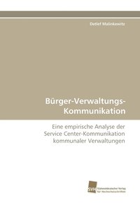 bokomslag Burger-Verwaltungs-Kommunikation