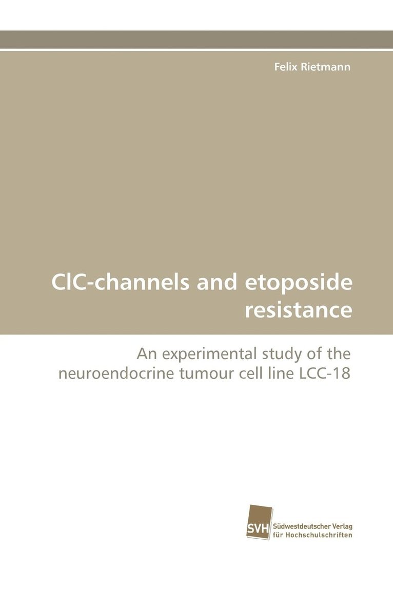 CLC-Channels and Etoposide Resistance 1