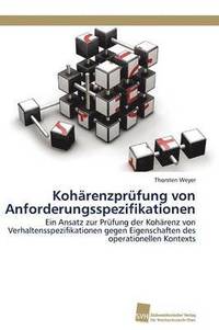 bokomslag Kohärenzprüfung von Anforderungsspezifikationen