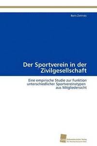 bokomslag Der Sportverein in der Zivilgesellschaft