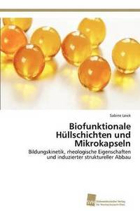 bokomslag Biofunktionale Hllschichten und Mikrokapseln