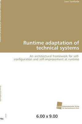 bokomslag Runtime adaptation of technical systems