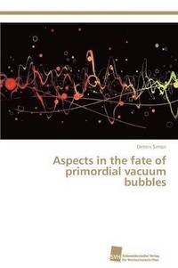 bokomslag Aspects in the fate of primordial vacuum bubbles