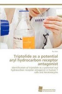 bokomslag Triptolide as a potential aryl hydrocarbon receptor antagonist