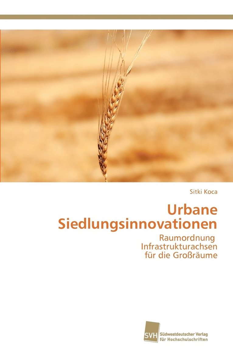 Urbane Siedlungsinnovationen 1