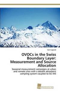 bokomslag OVOCs in the Swiss Boundary Layer