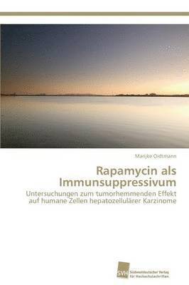 bokomslag Rapamycin als Immunsuppressivum