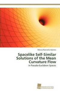 bokomslag Spacelike Self-Similar Solutions of the Mean Curvature Flow