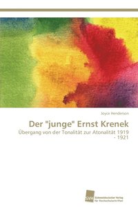 bokomslag Der &quot;junge&quot; Ernst Krenek
