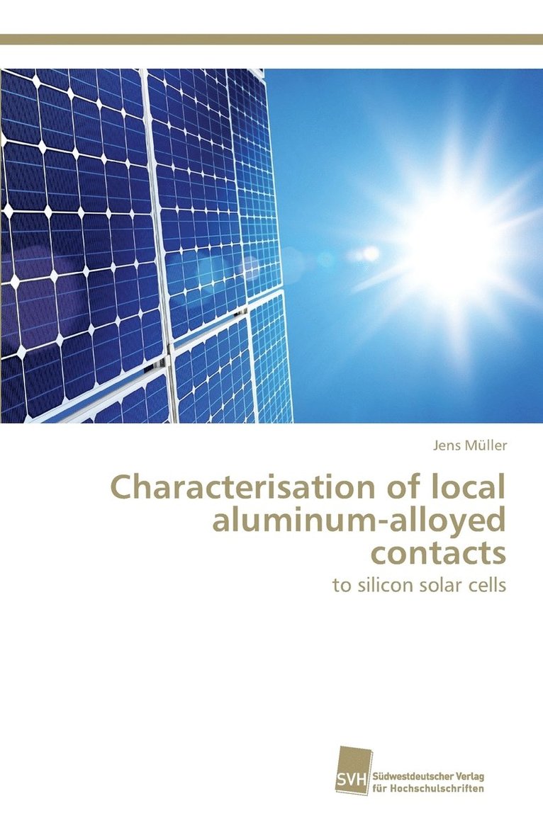 Characterisation of local aluminum-alloyed contacts 1
